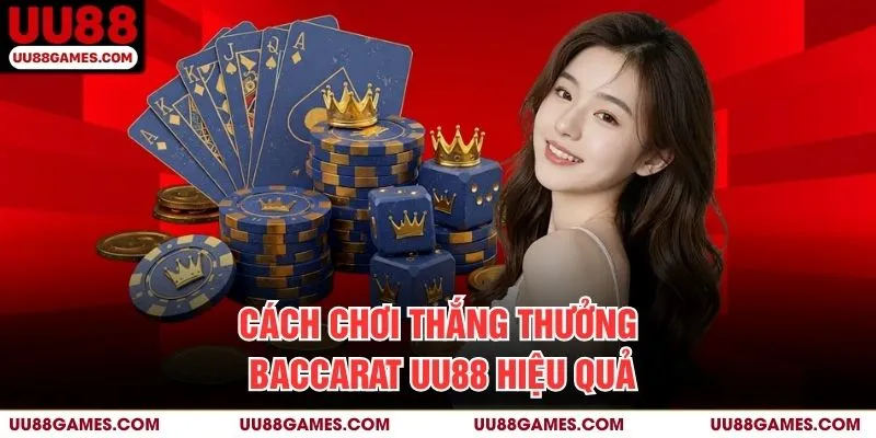 Cách chơi thắng thưởng Baccarat UU88 hiệu quả